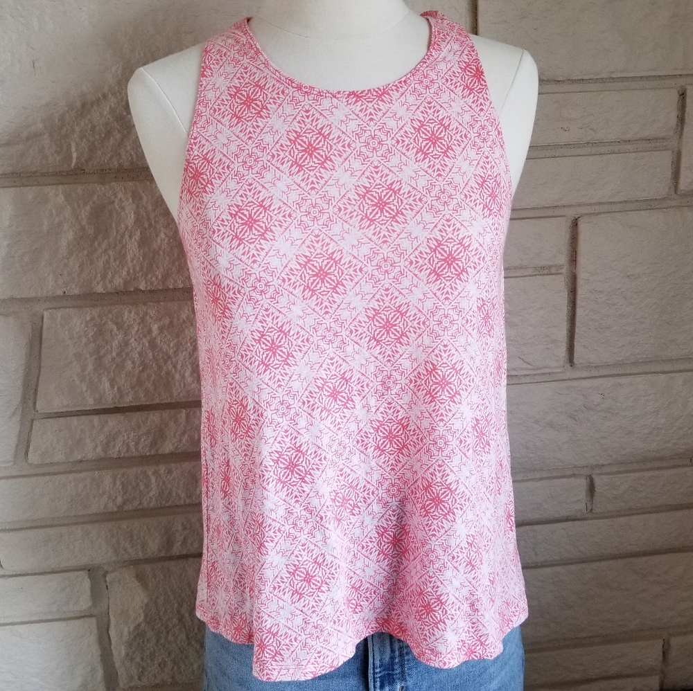 Banana Republic Twist Back Open Key Hole Tank